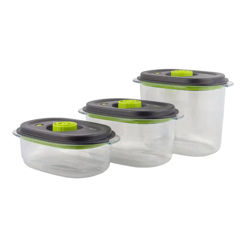 FoodSaver Preserve & Marinate 3 Cup, 5 Cup, & 8 Cup Containers